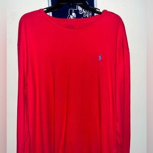 Polo sz L long sleeve tee